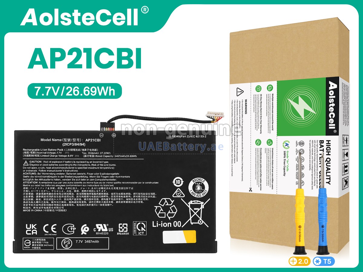 Battery for Acer AP21CBI
