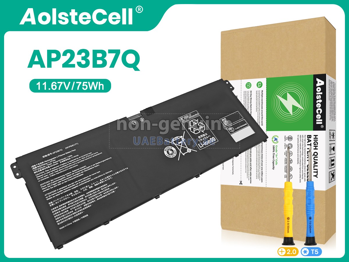 Battery for Acer AP23B7Q