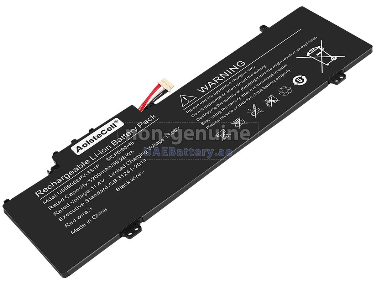 Replacement 5376275P Laptop Battery For Gateway GWTN156-7BK (11.4V, 4500mAh)