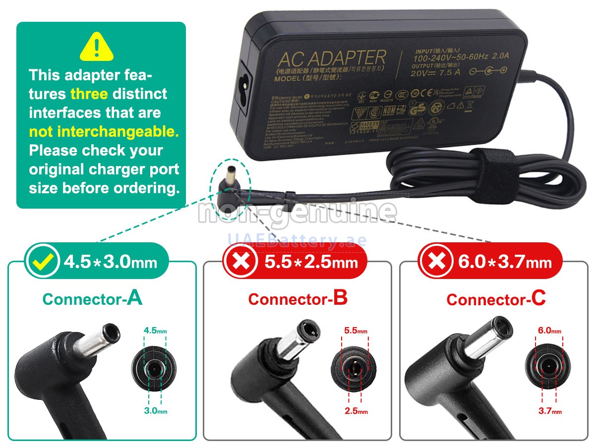 Adapter for Asus A17-150P1A