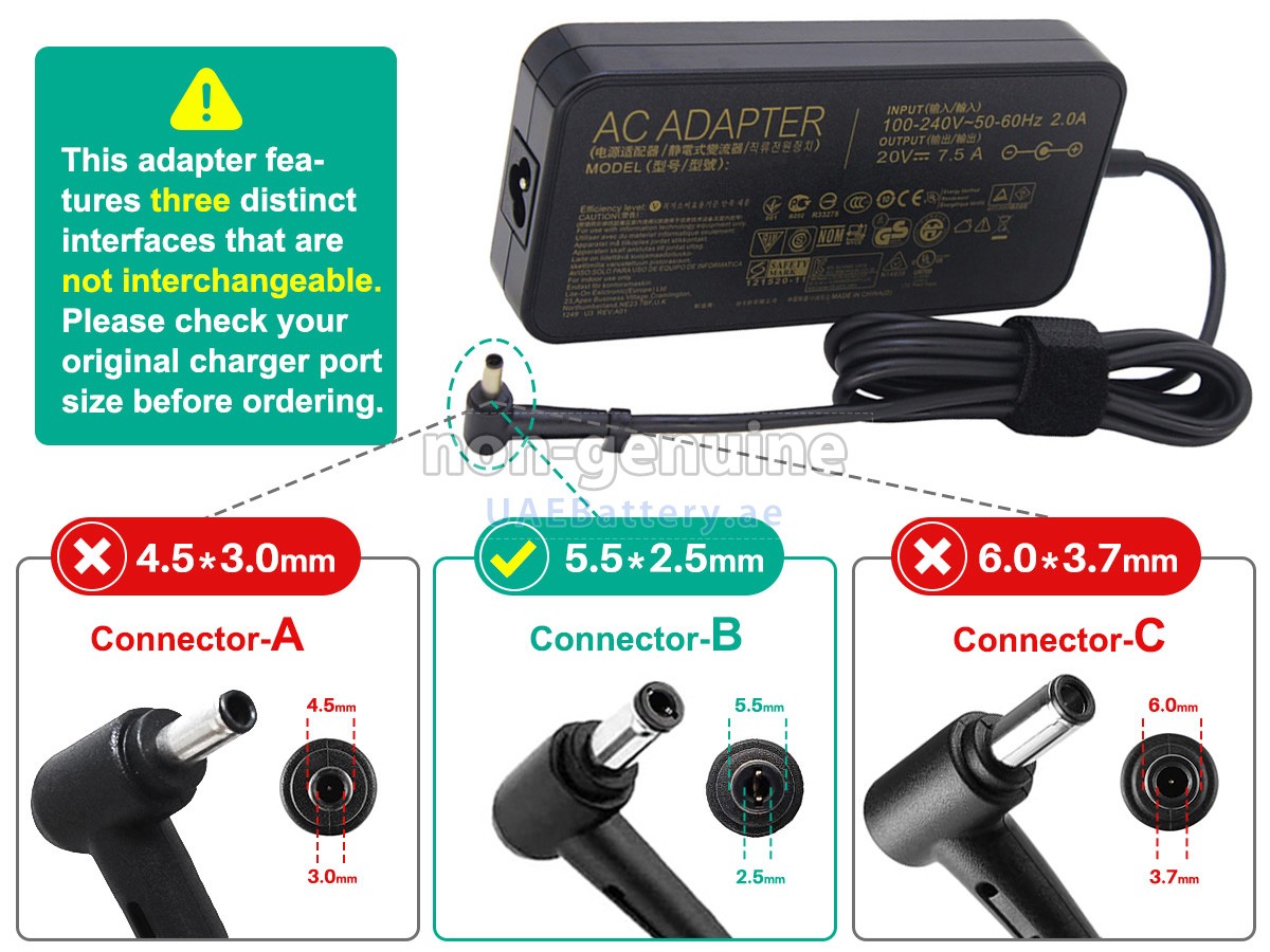 Adapter for Asus A17-150P1A