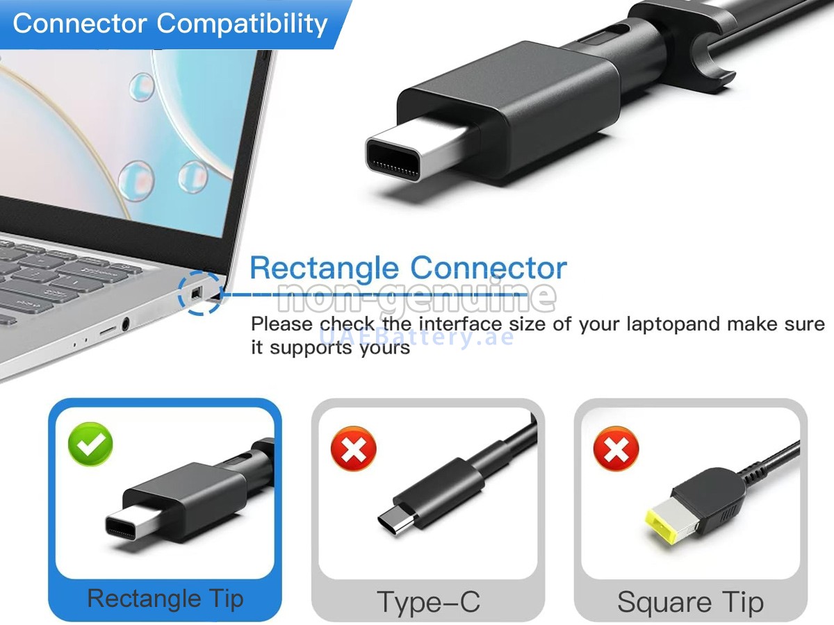 Adapter for Asus 20V 12A 240W RECTANGLE CONN