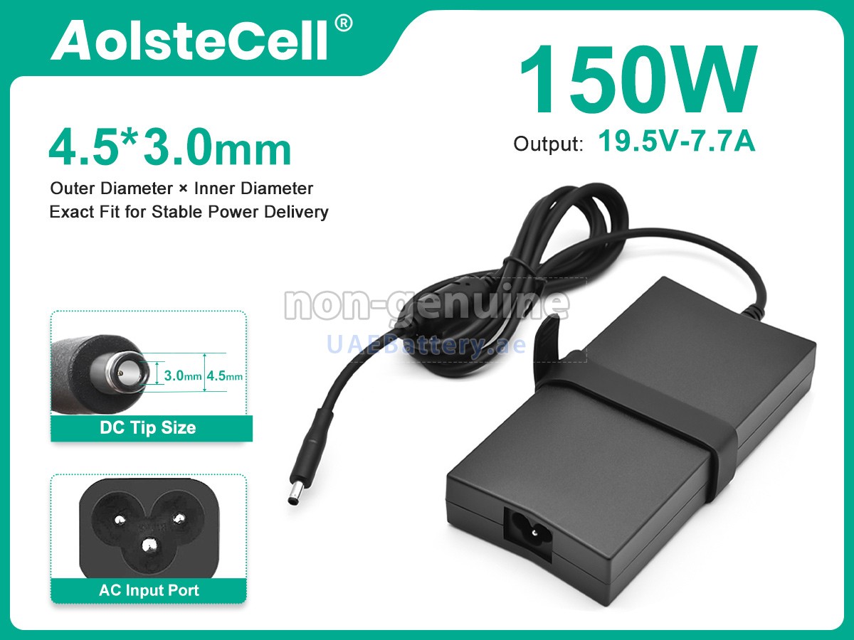Adapter for Dell 130W 19.5V-6.7A 100-240V~2.0A 50/60HZ