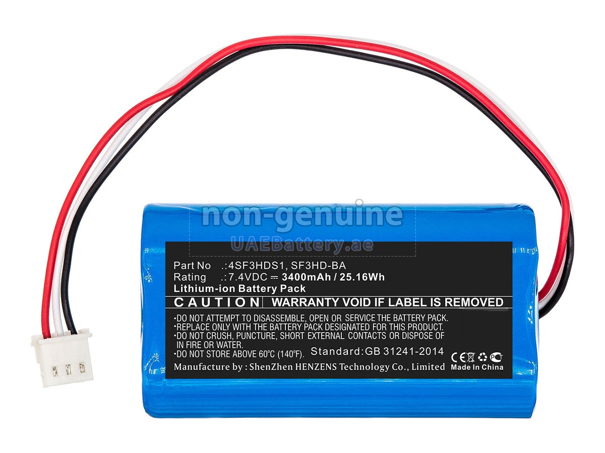 Battery for Alpsat SATFINDER SPARE PART 3HD