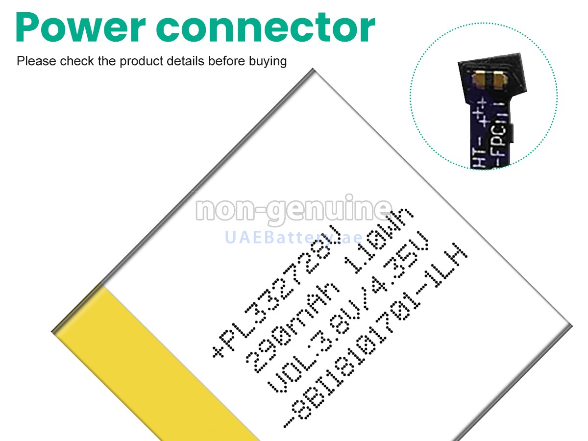 Battery for Amazfit PL322728H