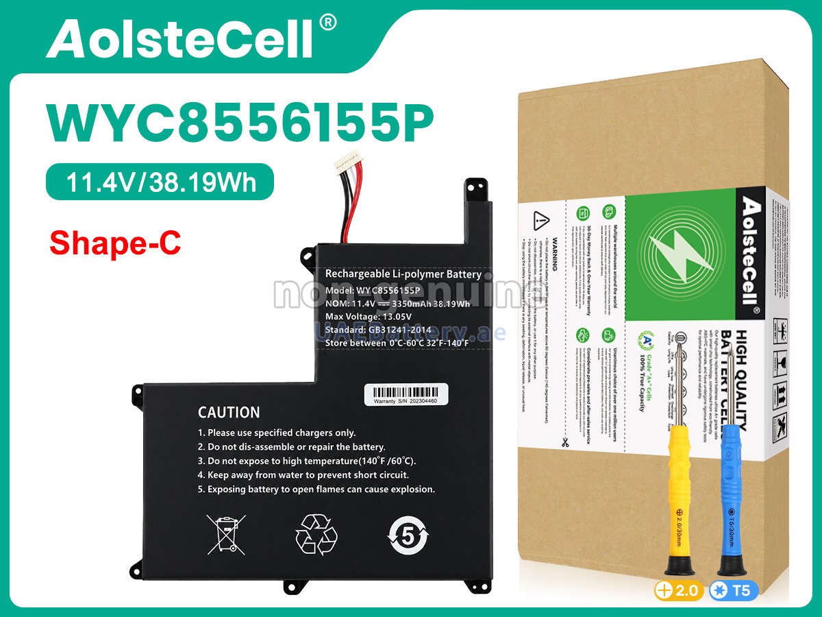 Battery for AolsteCell WYC8556155P
