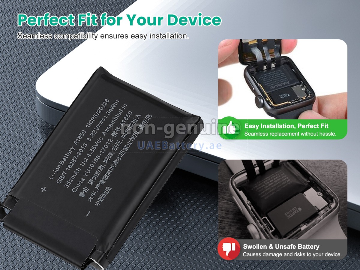 Battery for Apple WATCH Series 3 HERMES LTE 42MM