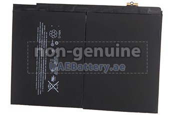 Replacement battery for Apple iPad Air 2