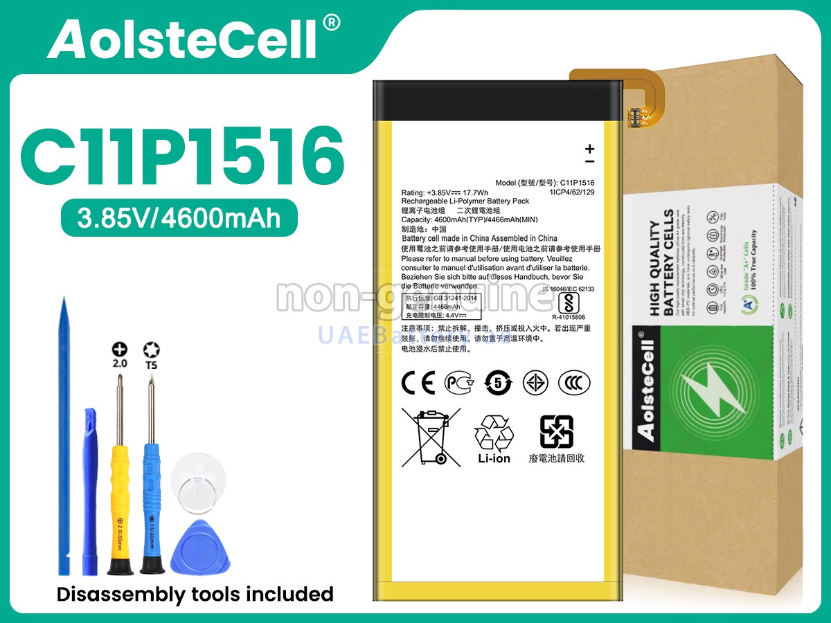 Battery for Asus C11P1516