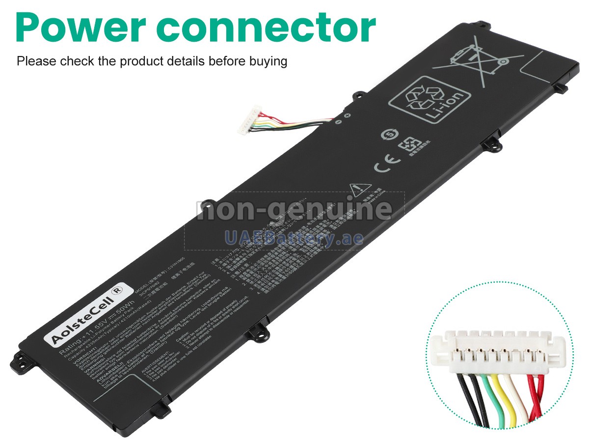 Battery for Asus VivoBook 15 X1504ZA-BQ092W