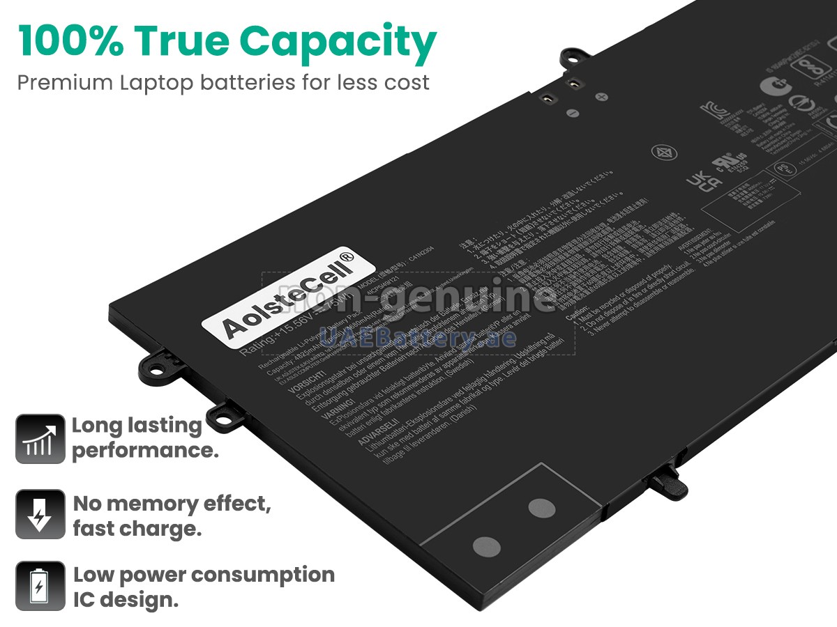 Battery for Asus VivoBook S 16 OLED M5606UA-MX051WS