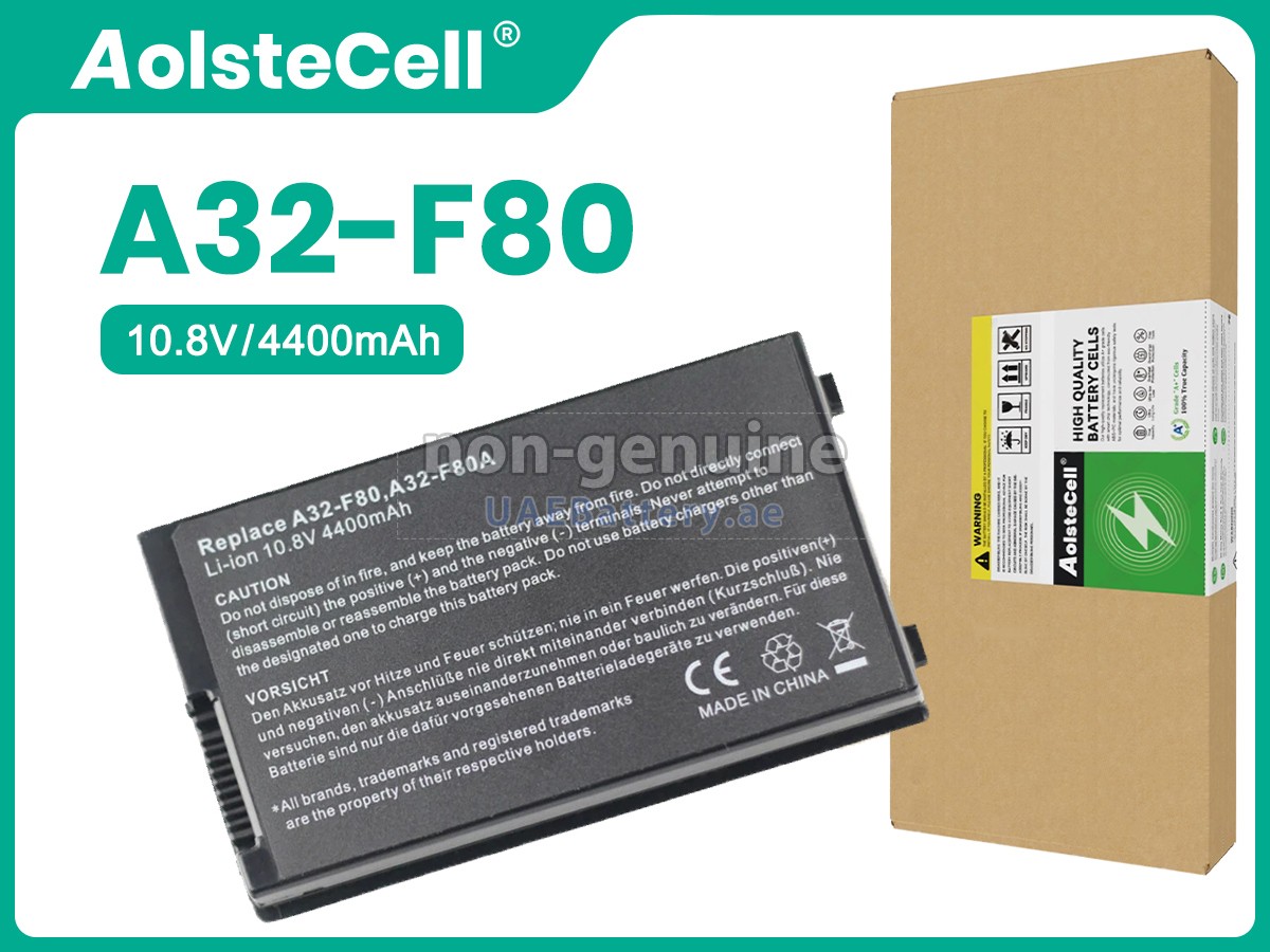 Battery for Asus A32-F80H
