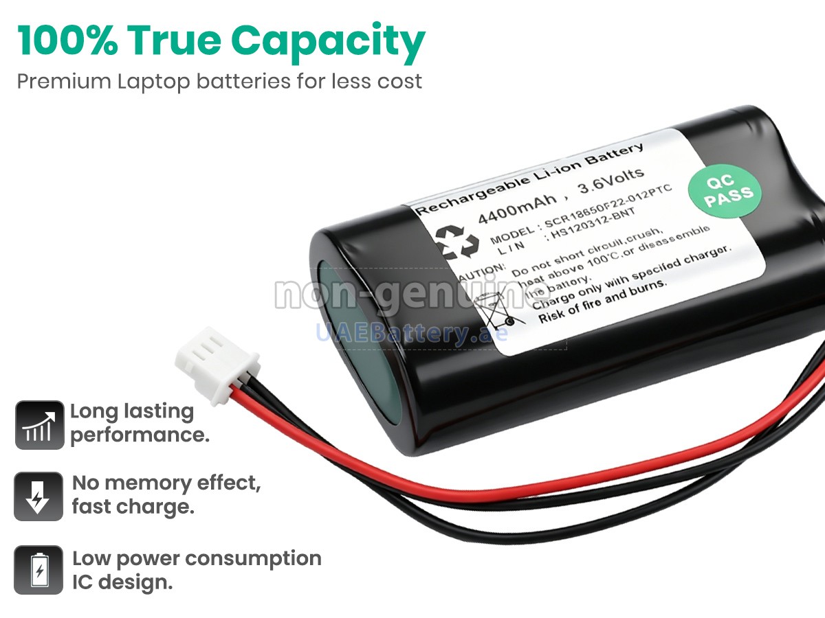 Battery for Bionet SCR18650F22-012PTC