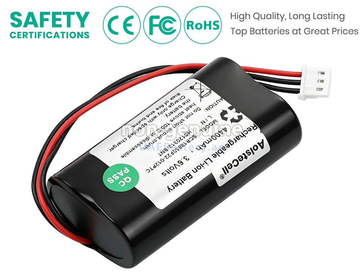 Battery for Bionet SCR18650F22-012PTC