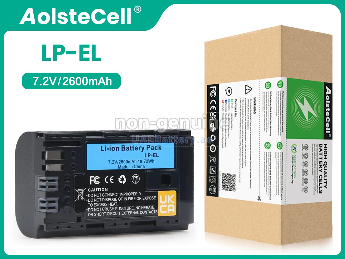 Battery for Canon LC-E6E CHARGER