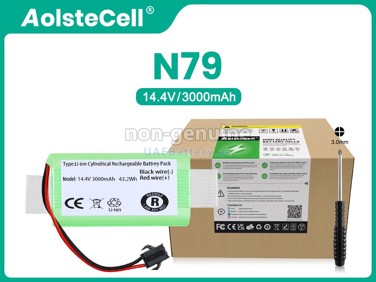 Battery for Cecotec CMICR18650F8M7-4S1P