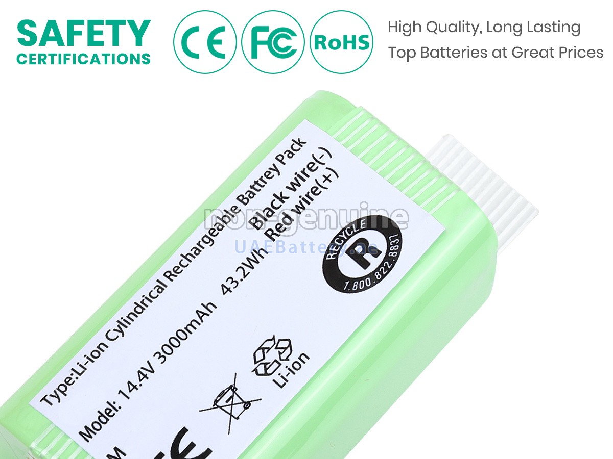 Battery for Cecotec CMICR18650F8M7-4S1P