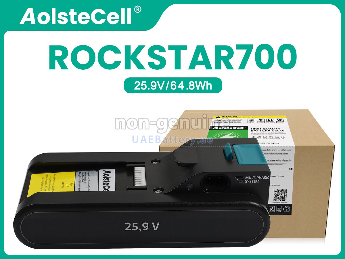 Battery for Cecotec ROCKSTAR 500 X-TREME