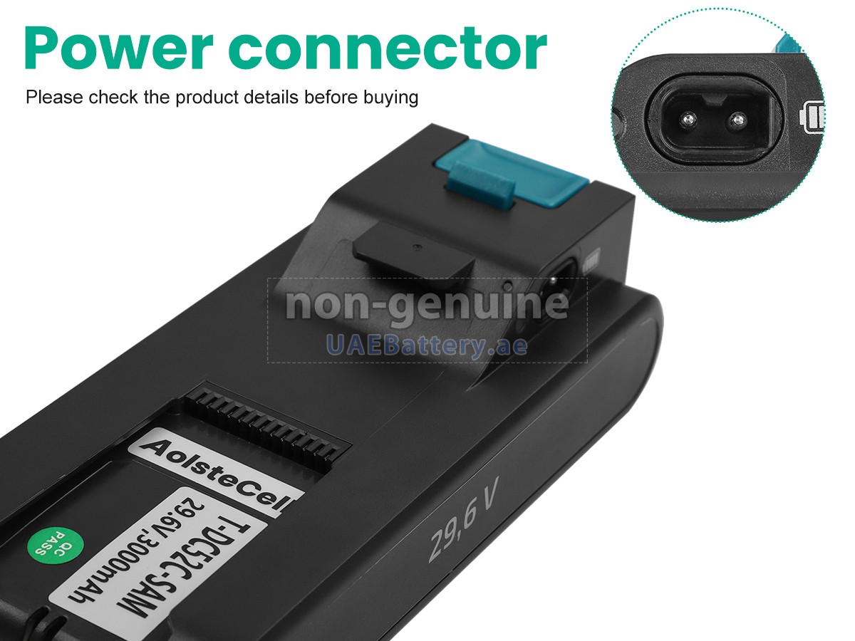 Battery for Cecotec ROCKSTAR 1600 X-TREME