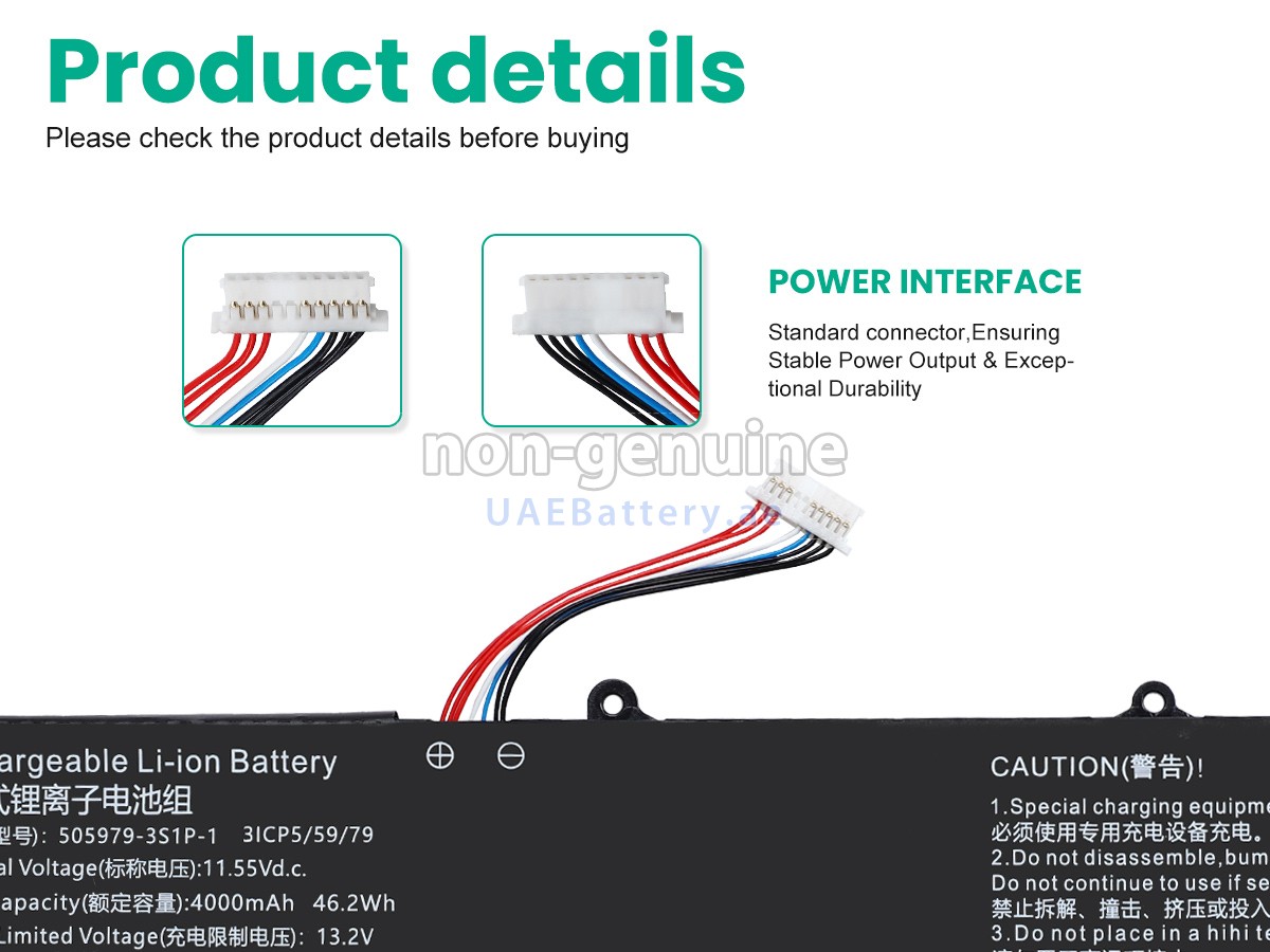Battery for CHUWI 505979-3S1P-1