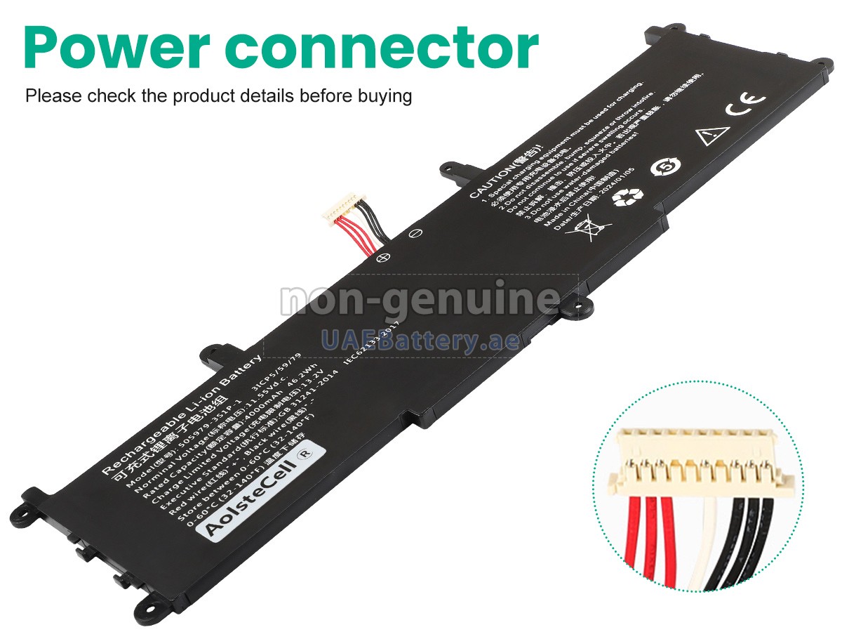 Battery for CHUWI 505979-3S1P-1