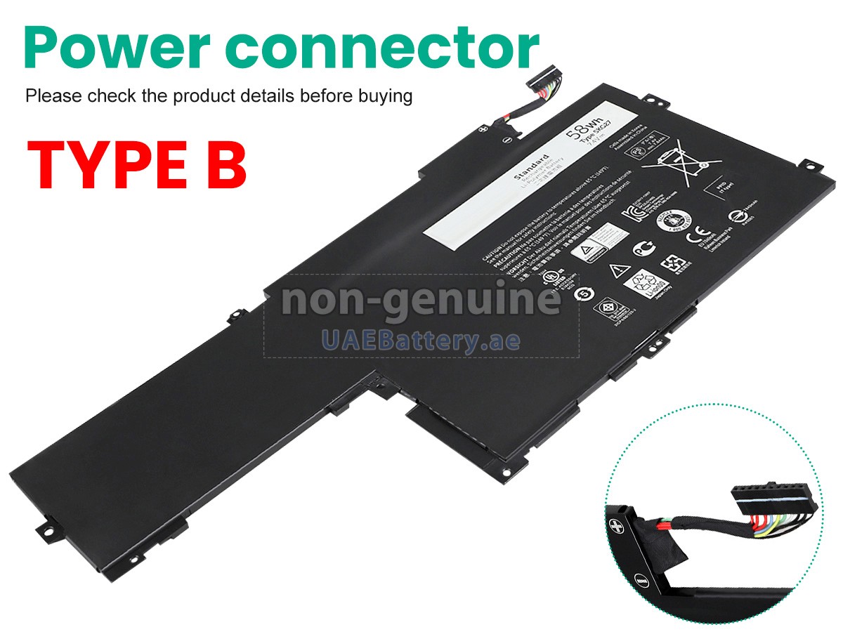 Battery for Dell Inspiron 14 7000