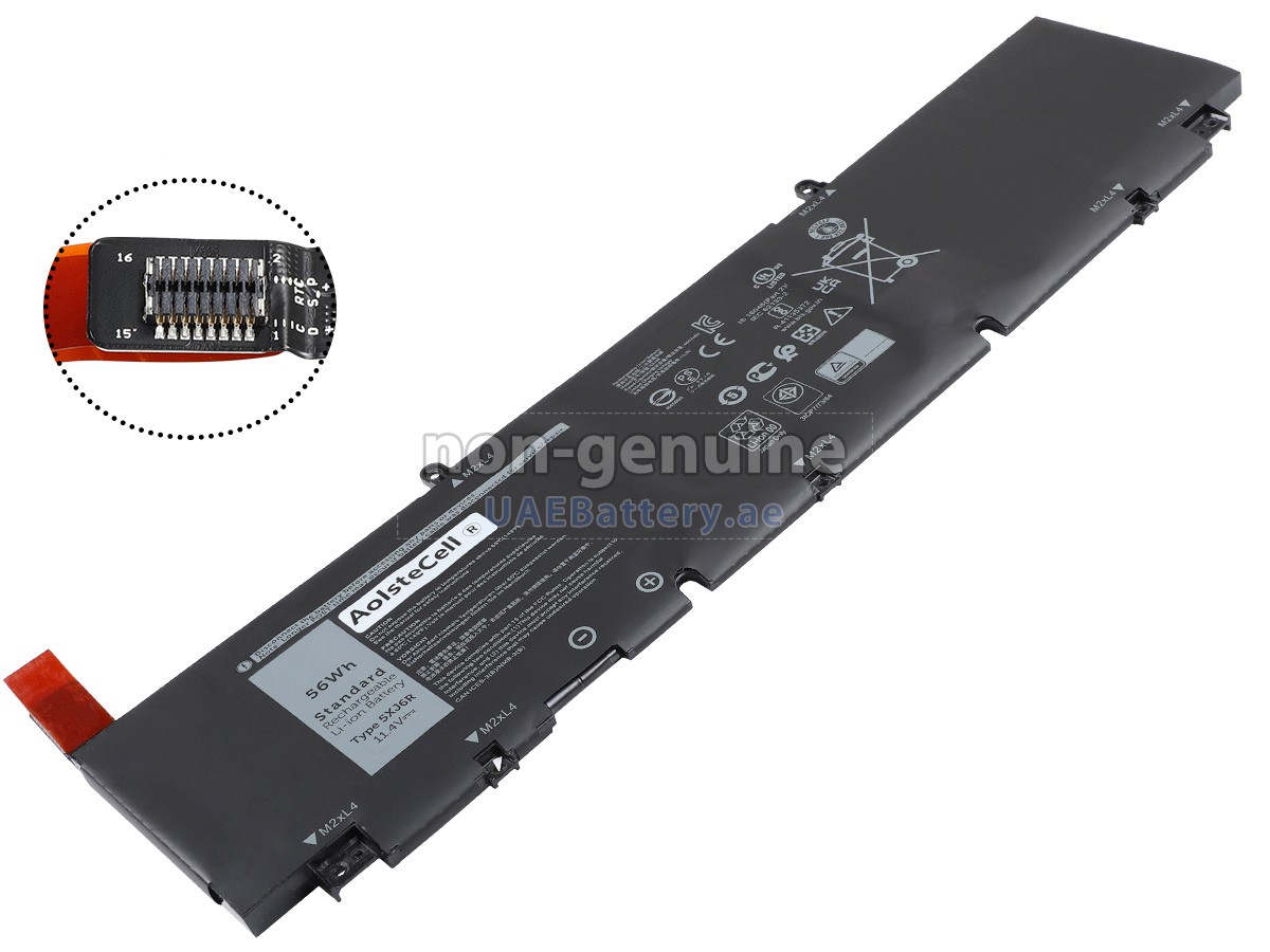 Battery for Dell 5XJ6R