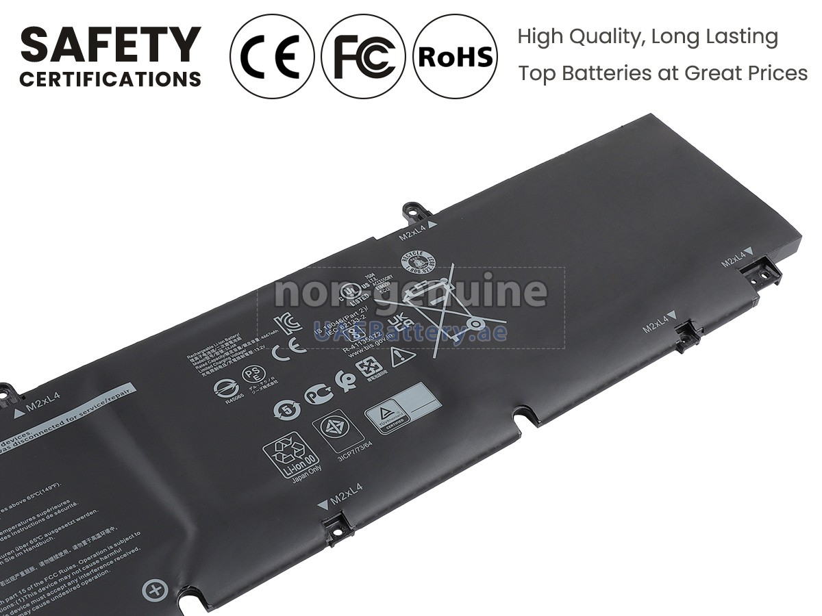 Battery for Dell 5XJ6R