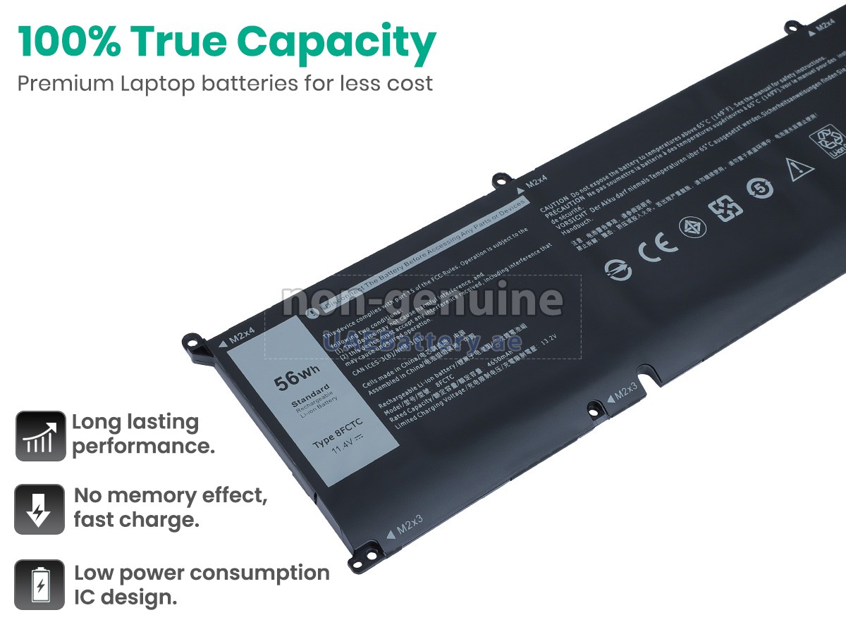 Battery for Dell 8FCTC