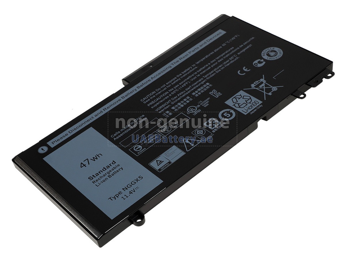 Battery for Dell NGGX5