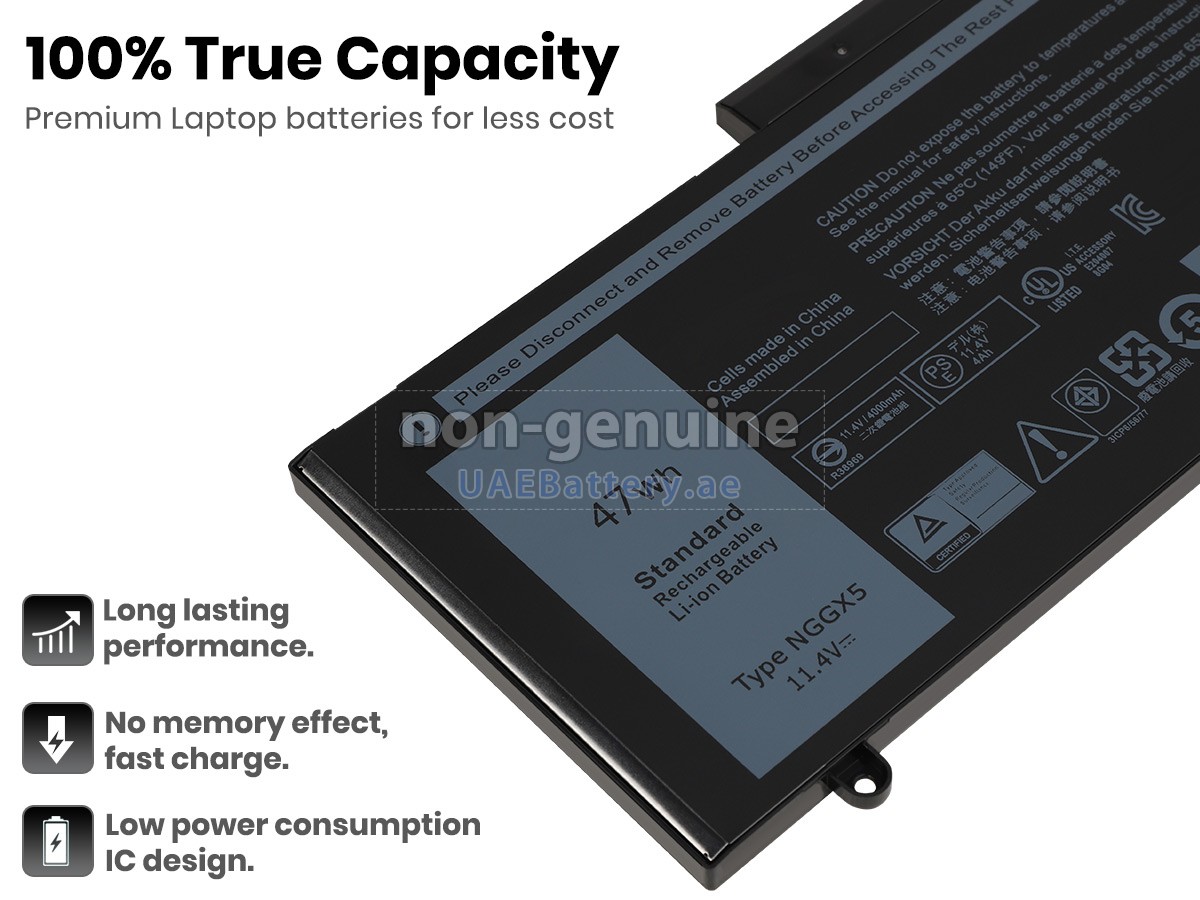 Battery for Dell NGGX5