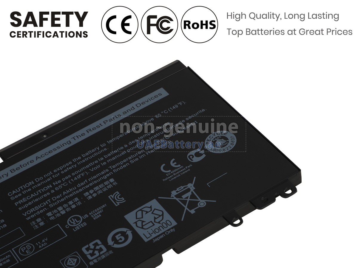 Battery for Dell NGGX5