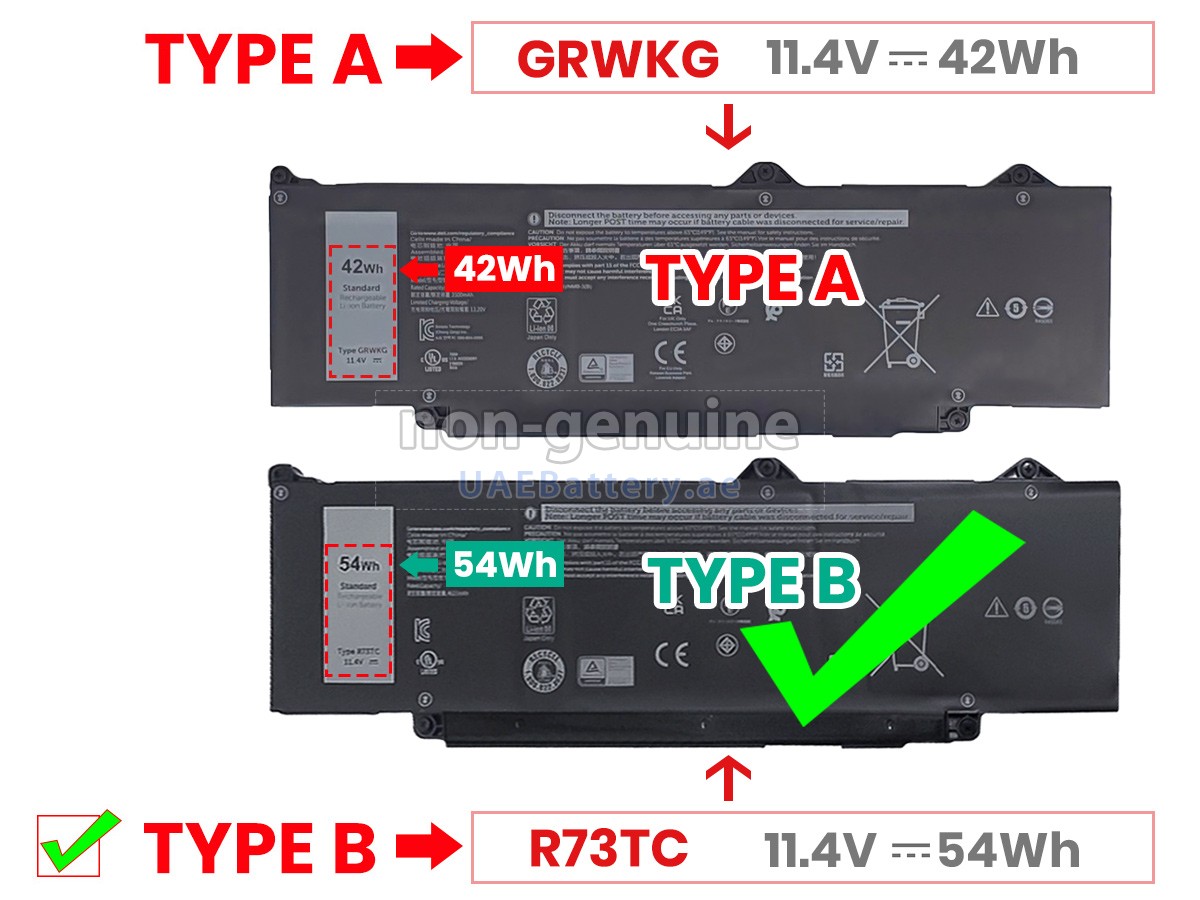 Batteria Originale Dell R73TC – Alimentazione Affidabile Per Laptop Dell Selezionati