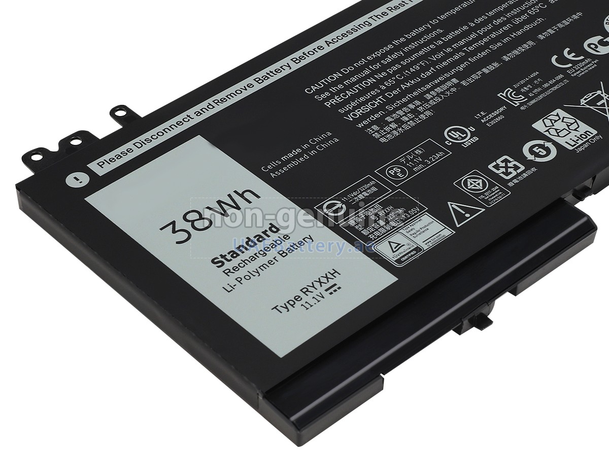 Battery for Dell 0RYXXH