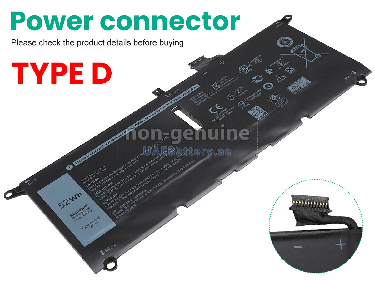 Battery for Dell Inspiron 14 7000