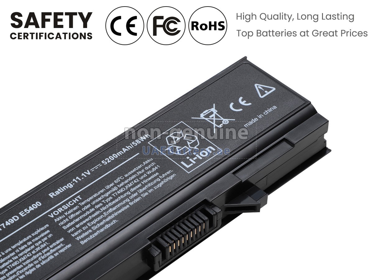 Green Cell Batteria Per Dell Latitude E5400/E5410/E5500/E5510 – 11,1V 4400mAh, Ricambio Compatibile