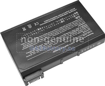 Replacement battery for Dell Latitude CPM233XT