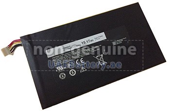 Replacement battery for Dell CJP38
