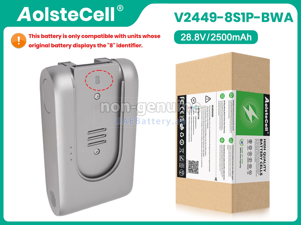Battery for Dreame V2449-8S1P-BWA
