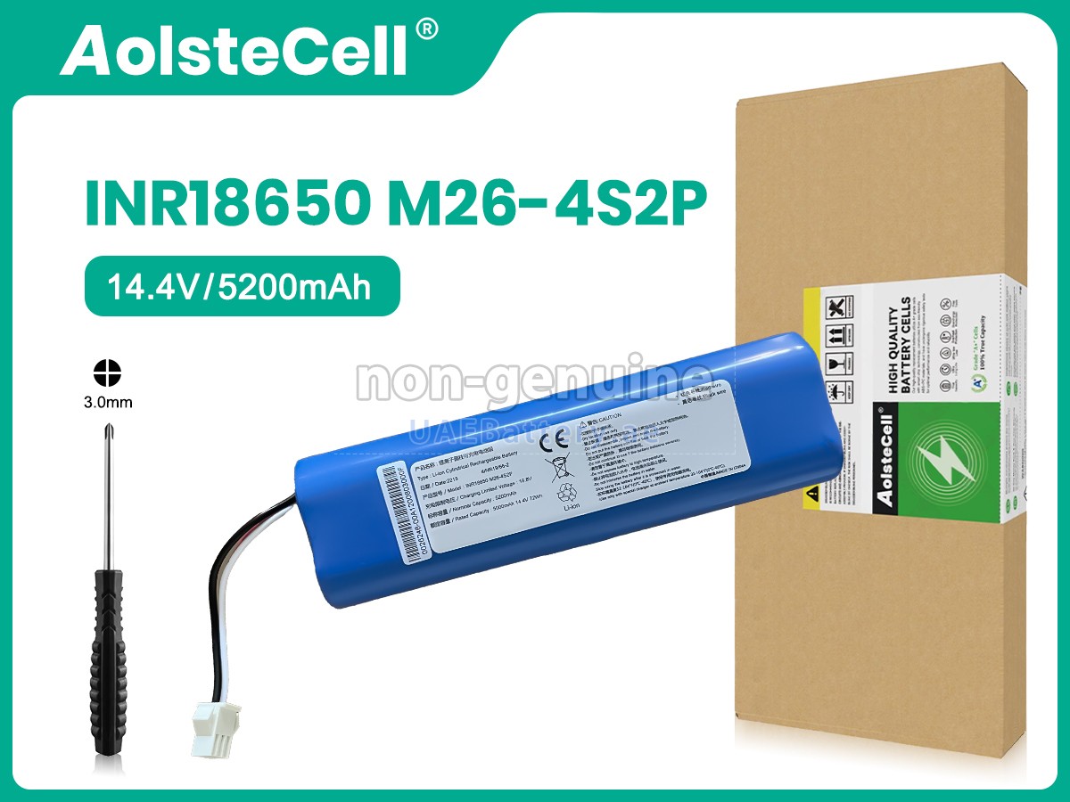 Battery for Eufy INR18650M26-4S2P