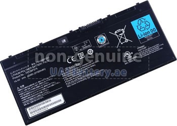 Replacement battery for Fujitsu FMVNBP221