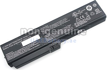 Replacement battery for Fujitsu Amilo SI1520