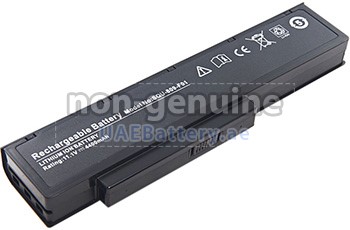 Replacement battery for Fujitsu Amilo LI3910