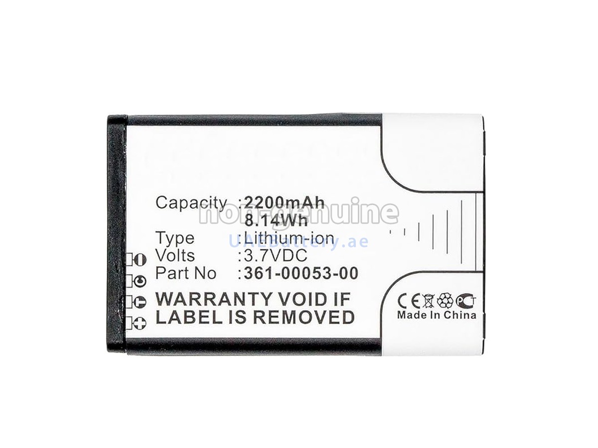Battery for Garmin ALPHA 300I