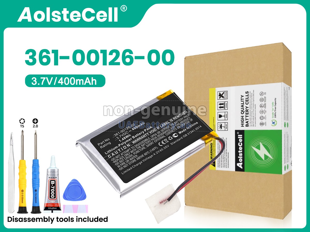 Battery for Garmin FENIX 6X PRO SOLAR