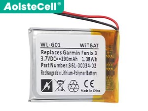 Garmin fenix 3 HR replacement battery