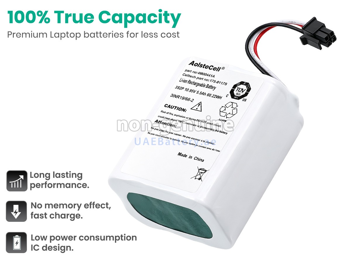 Battery for GE 175-8117S