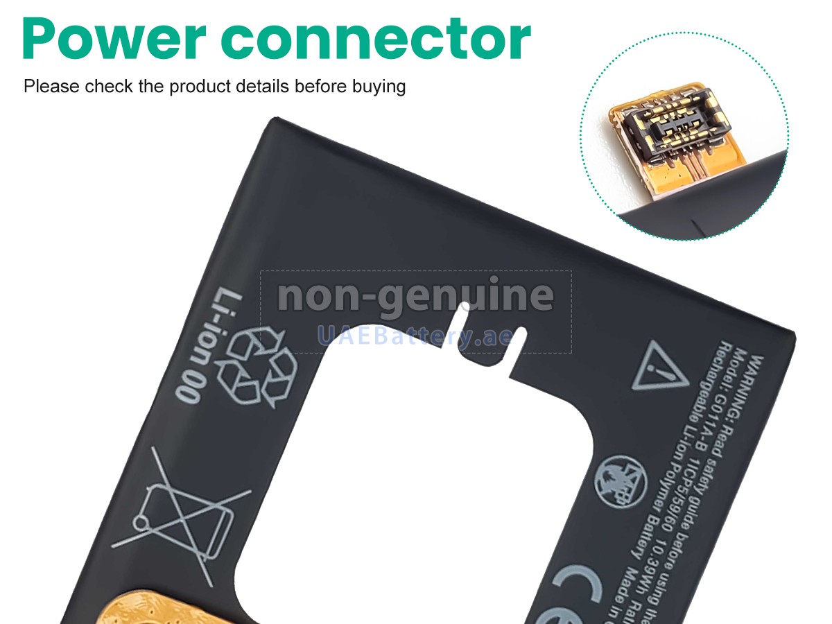 Battery for Google BG2W