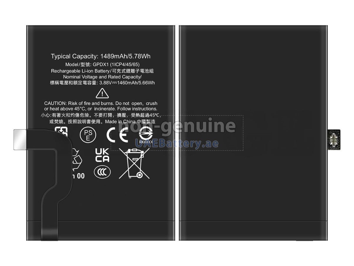 Battery for Google PIXEL FOLD