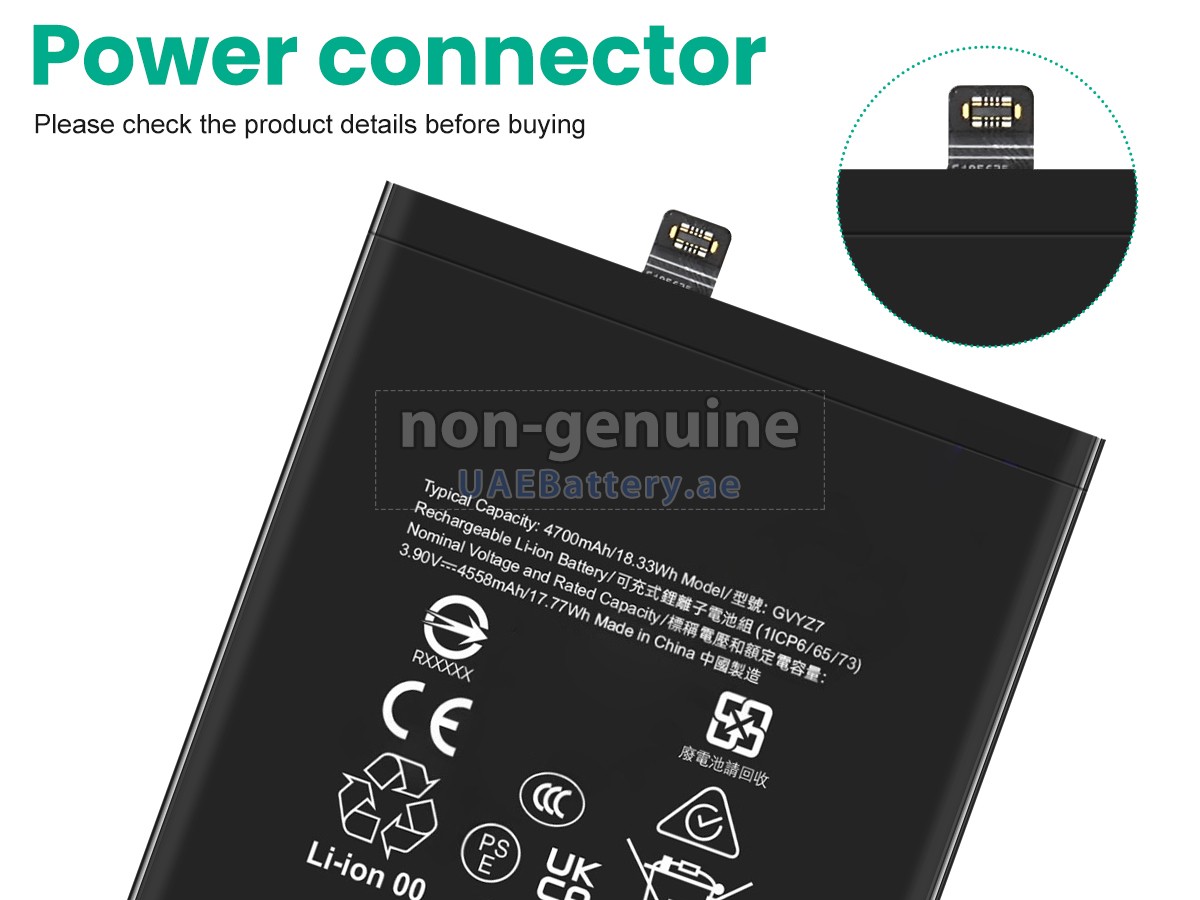 Battery for Google PIXEL 9 PRO